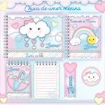 Arquivo Encadernação Baby CHUVA DE AMOR MENINA