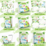 Arquivo Encadernação Baby Dinossauro Menino