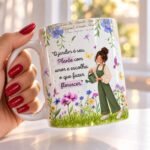 Arquivo Caneca Meu Jardim Editável no Canva