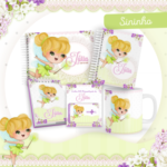 Arquivo Encadernação Baby Tinker Bell Sininho