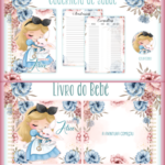 Arquivo Encadernação Baby Alice no País das Maravilhas