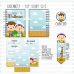 Arquivo Encadernação Baby Toy Story