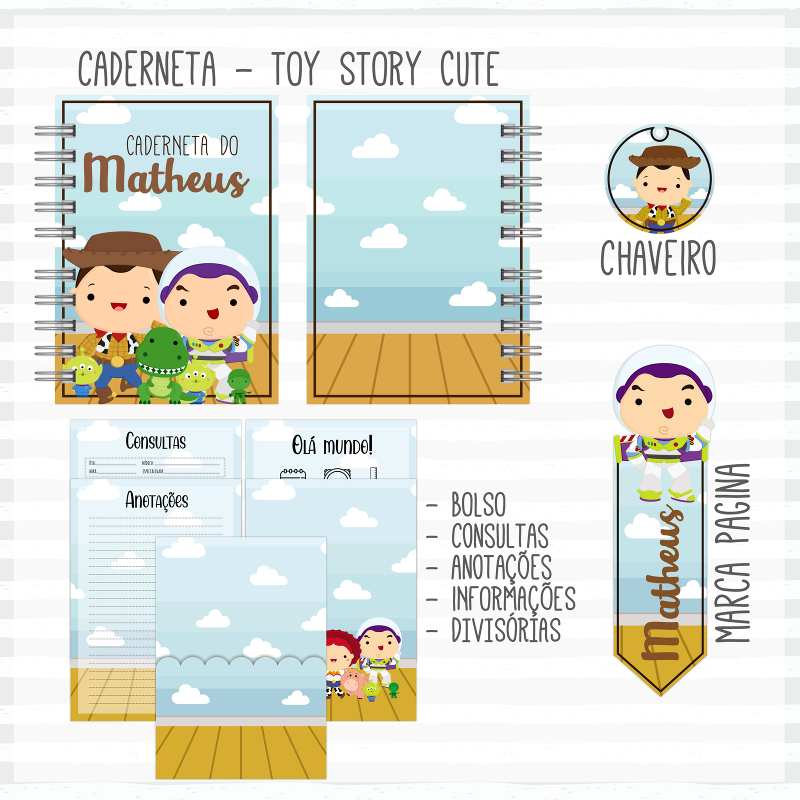 18 - Toy Story Arquivo Encadernação Baby Toy Story - Imagem 1
