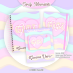 Arquivo Caderneta e Cartão SUS Candy Minimalista