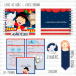 Arquivo Encadernação Baby Circo Menino