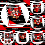 Arquivo Combo Escolar  MINNIE E MICKEY