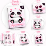 Arquivo Combo Escolar Panda Lovers