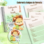 Arquivo Caderneta de Saúde Animais Cute