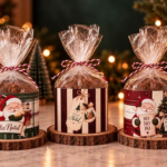 Arquivo Natal Cinta para Mini Panetone