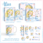 Arquivo Combo Escolar ALICE NO PAÍS DAS MARAVILHAS