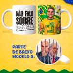 Arquivo Caneca Não Falo Sobre Política
