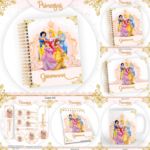 Arquivo Combo Escolar Princesas Disney
