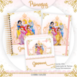 Arquivo Caderneta e Cartão SUS Princesas Disney