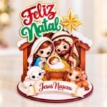 Arquivo Combo Topos de Bolo Natal 2026 - Imagem 11