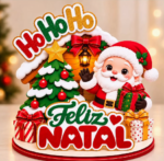 Arquivo Combo Topos de Bolo Natal 2026 - Imagem 7