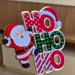 Arquivo Topo de Bolo Natal Hohoho Papai Noel