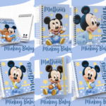 Arquivo Encadernação Baby  Mickey Baby