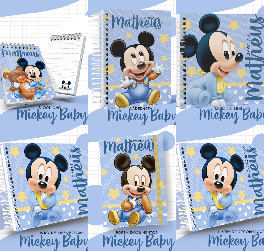 21 - Mickey Baby Arquivo Encadernação Baby Mickey Baby - Imagem 1