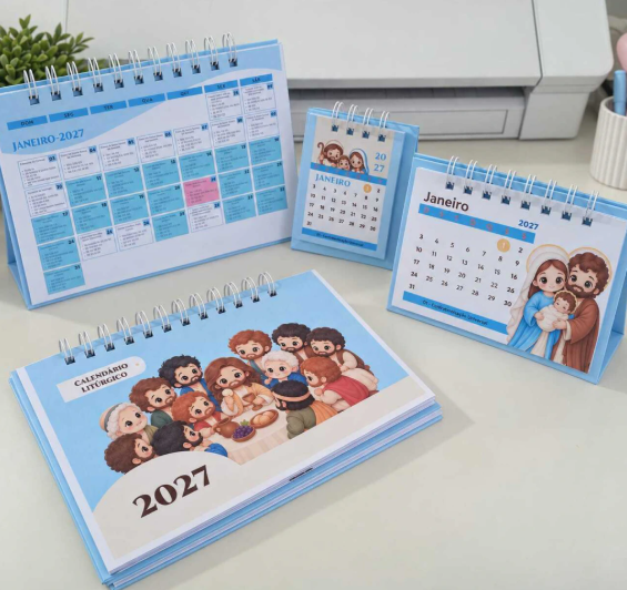 22-CALENDÁRIO LITURGICO 2027 Arquivo Calendário Litúrgico 2027 - Imagem 1