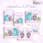 Arquivo Encadernação Baby MONSTROS S.A CUTE