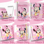 Arquivo Encadernação Baby  Minnie Baby