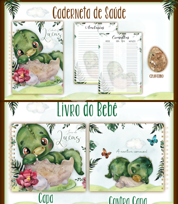 23- Dragãozinha Arquivo Encadernação Baby Dragãozinha - Imagem 1