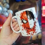 Arquivo Caneca BTS Jungkook no Aranhaverso (Homem Aranha)