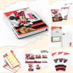 Arquivo Coleção Escolar Minnie Vermelha