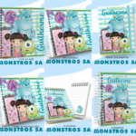 Arquivo Encadernação Baby  Monstros SA Menino