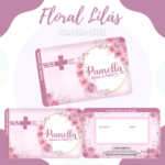 Arquivo Cartão SUS FLORAL LILAS