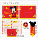 Arquivo Encadernação Baby Mickey