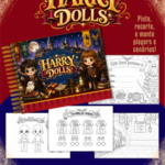 Arquivo Paper Dolls Harry Potter - Para Colorir