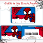 Arquivo Cartão SUS Homem Aranha