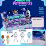 Arquivo Paper Dolls Mundo dos Astronautas