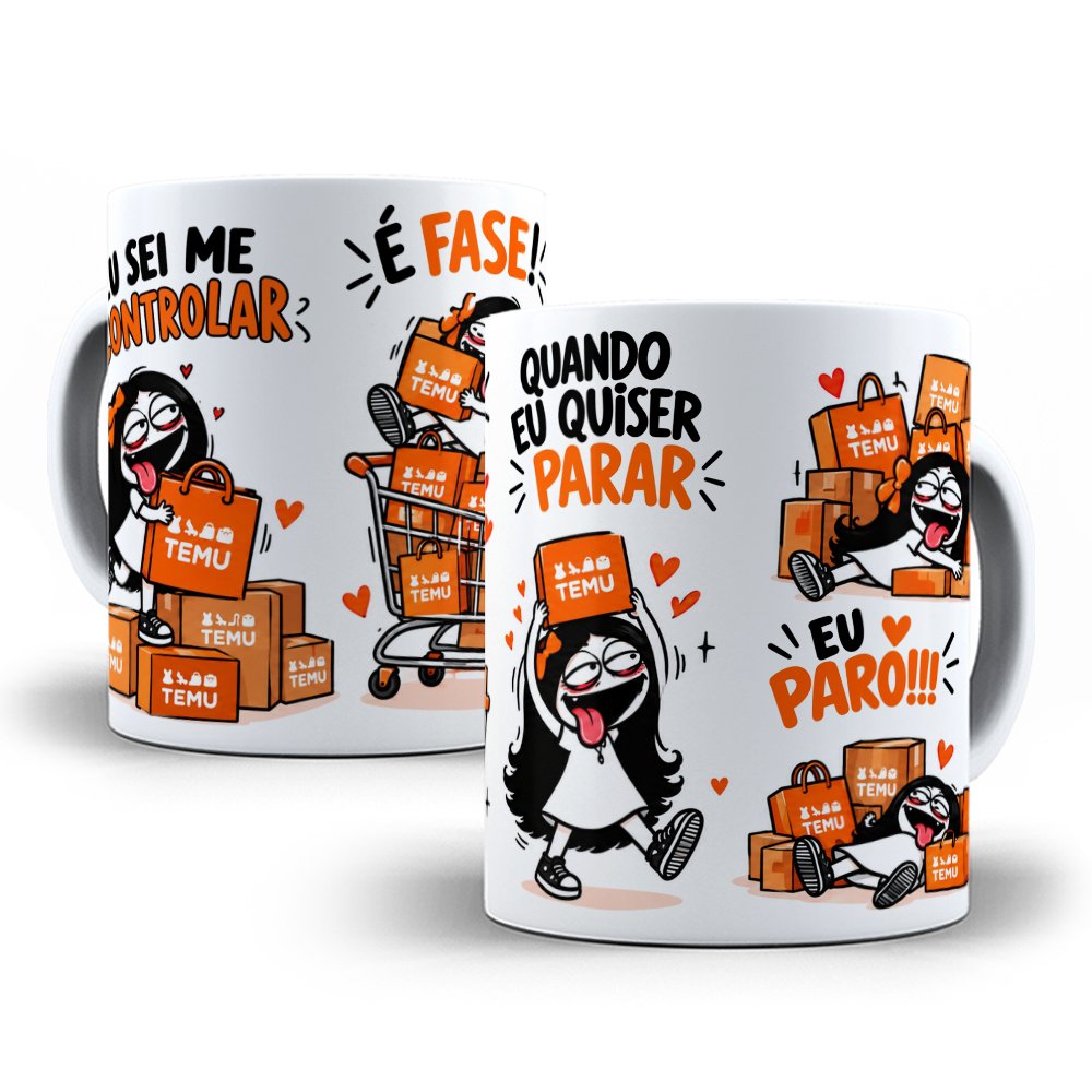 3-7 Artes para Caneca Eu sei me Controlar Lojas Arquivo Caneca Eu sei me Controlar Lojas - Imagem 1