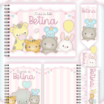 Arquivo Encadernação Baby  Bichinhos Fofos