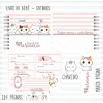 Arquivo Encadernação Baby Gatinhos