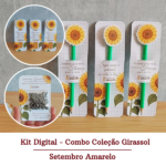 Arquivo Setembro Amarelo Kit Combo Girassol