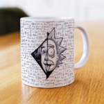 Arquivo Dia dos Professores Caneca Professores Rick & Morty, Einstein, Geek, Professor
