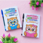 Arquivo Dia dos Professores Bloquinho Porta Caneta