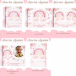 Arquivo Encadernação Baby ARCO-ÍRIS AQUARELA