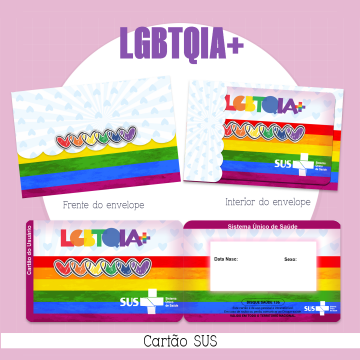35 - LGBTQIA+. Arquivo Cartão SUS LGBTQIA+ - Imagem 1