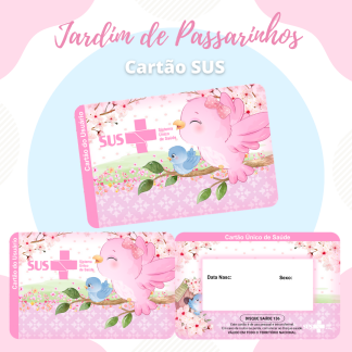 36 - JARDIM DE PASSARINHOS. Arquivo Cartão SUS JARDIM DE PASSARINHOS - Imagem 1