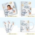 Arquivo Encadernação Baby  Astronauta