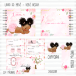 Arquivo Encadernação Baby  Baby Menina Afro