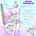 Arquivo Caderneta de Saúde Elefantinha Lilás