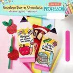 Arquivo Dia dos Professores Envelope Barra de Chocolate