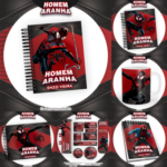 Arquivo Combo Escolar Homem Aranha