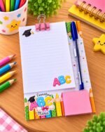 Arquivo Escolar ABC Mini Prancheta - Imagem 3