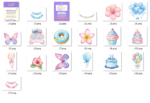 Kit Digital Stitch Aquarela 1 - Imagem 6